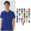B&C Collection #E190 TU03T - Mens Plain Cotton T-Shirt Mid Weight Straight F (A)