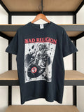 Vintage 2011 Bad Religion Jesus Europe Tour Punk Rock Black T-shirt Sz M