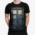 Doctor Who Cosplay Tardis Distressed Official Men's T-Shirt Tales of the Tardis