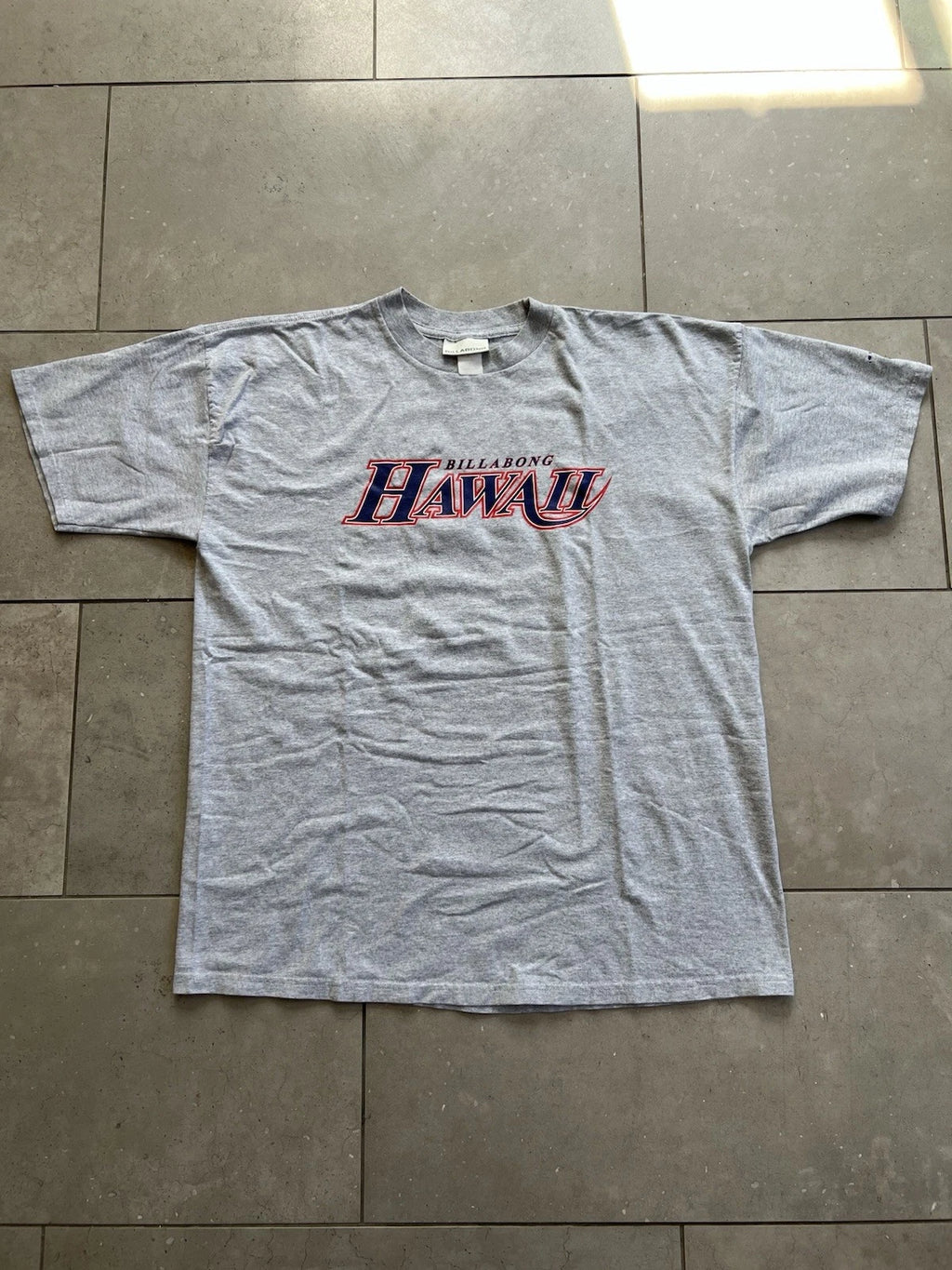 Vintage 90s Y2K Billabong Hawaii Andy Irons World Champion Surfing Tee Shirt XL
