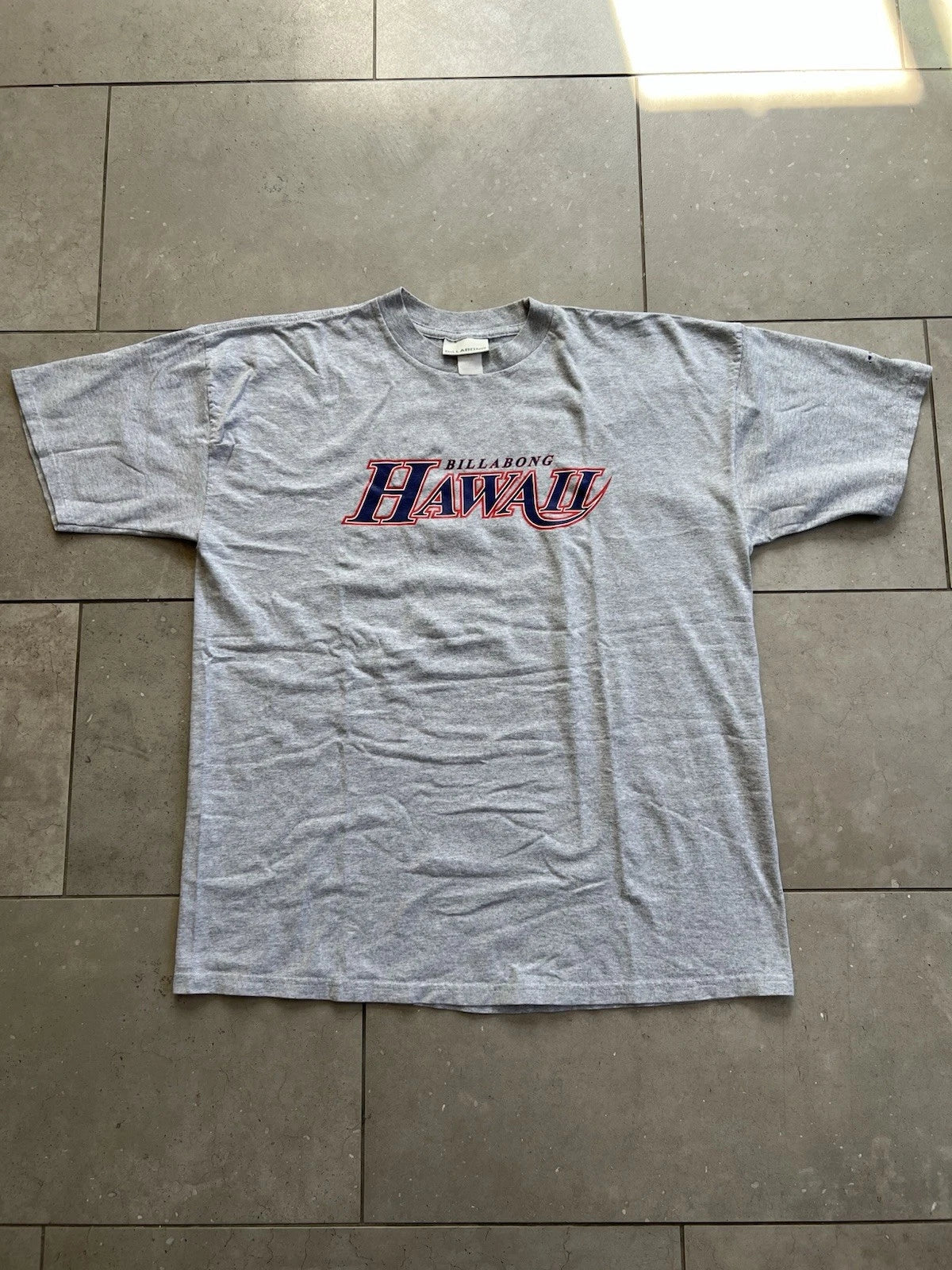 Vintage 90s Y2K Billabong Hawaii Andy Irons World Champion Surfing Tee Shirt XL