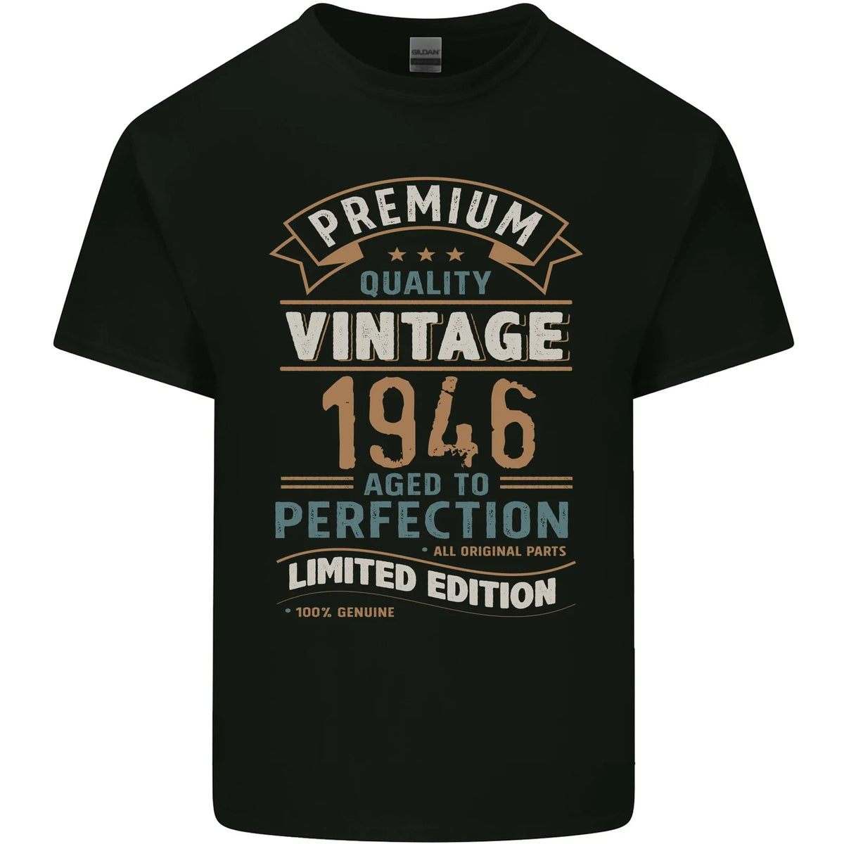 Premium Vintage 80th Birthday 1946 Mens Light Cotton T-Shirt