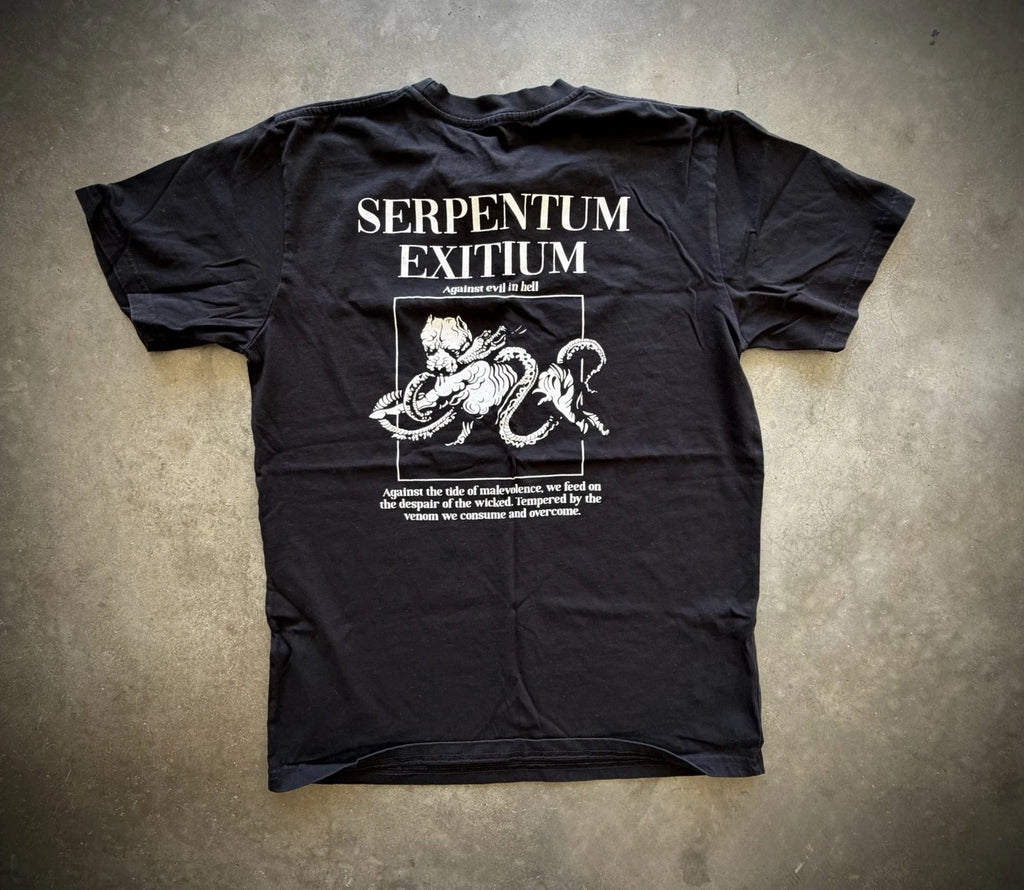 Bad Moon Press x Team Room Design Serpentum Exitium Tee Medium
