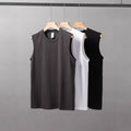 Cotton Sports Vest Men's T-shirt Loose Sleeveless Camisole Fitness Couple Shirts