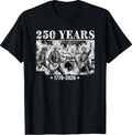 Presidents Playing Guitar Funny Rock Band 4th July Vintage T-Shirt