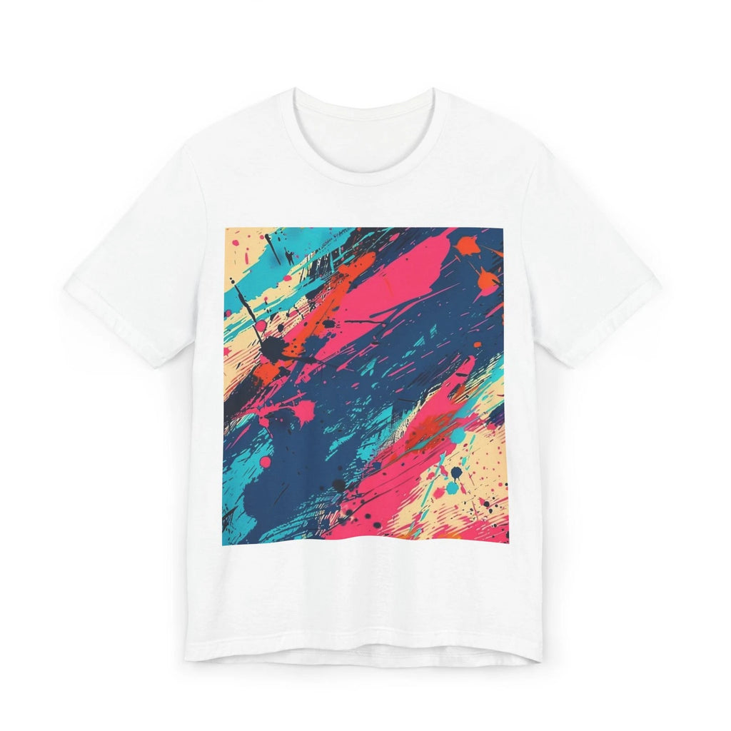 Cyberpunk Abstract Art T-Shirt Aesthetic Streetwear Graphic Tee For Men & Women