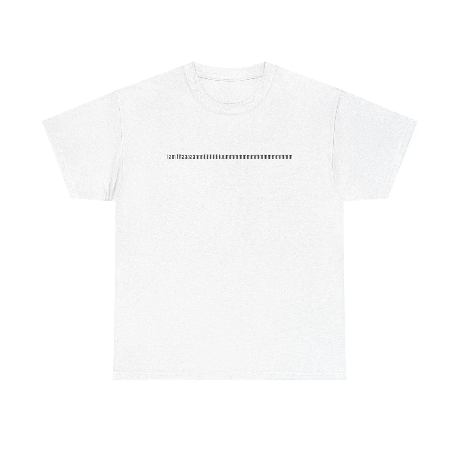 I am Titanium | Minimalist Secret Message Shirt