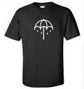 Bring me the horizon Umbrella Logo Rock Band Men's Black T-Shirt Size S-5XL