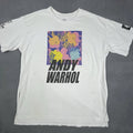 UT Uniqlo x Andy Warhol Shirt Adult M White Short Sleeve SPRZNY Pop Art Mens