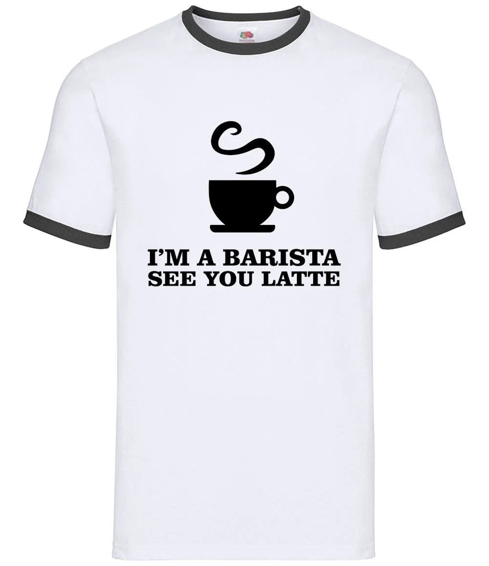 I'M A Barista See You Latte - Men's Ringtone - Drink Coffee Caffeine Coffee