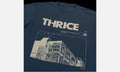 Vintage Style Thrice Band Cotton Navy Unisex Concert S-5XL Reprint