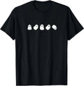 Cute Kawaii Halloween Ghosts T-Shirt