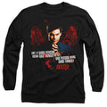 Dexter Good Bad  Mens Long Sleeve T-Shirt, Black