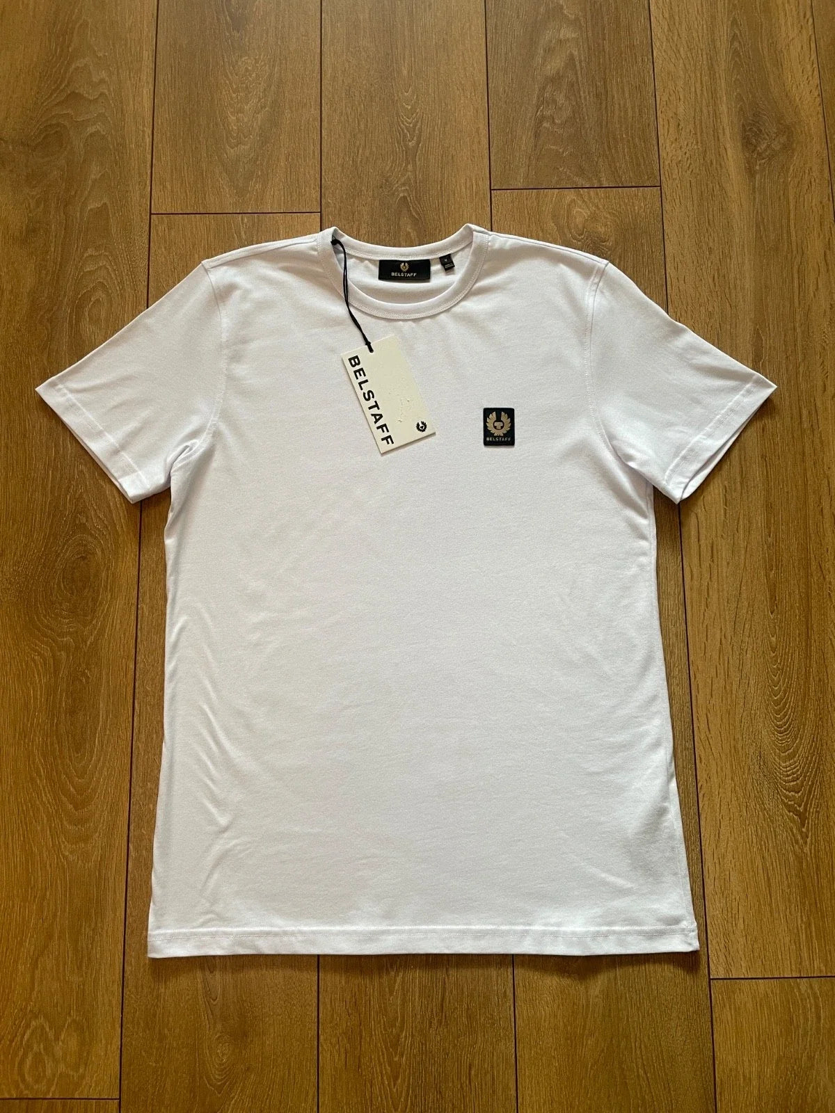 Belstaff Cotton Jersey T-Shirt White Size XXL