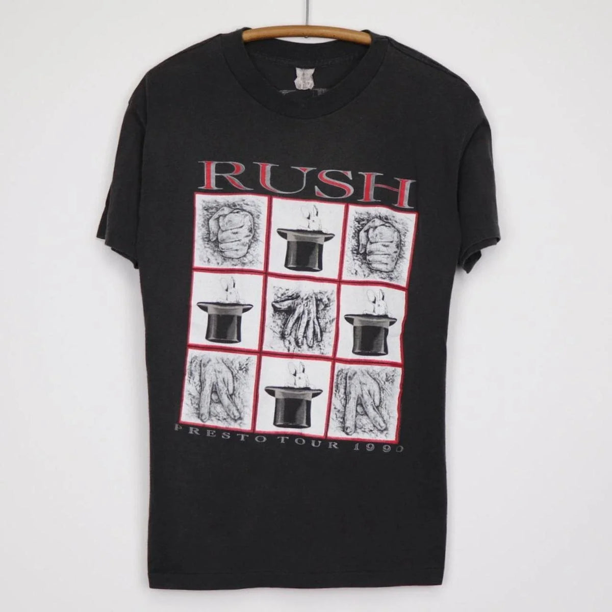 Rush Vintage 90s Bootleg Presto Tour Rock Band Shirt