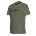 Dainese Essence Wordmark Green-Bronze T-Shirt Sports Urban Casual Men's Top