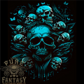 Skull Tree Gothic Heavy Metal Rock Music Biker Mens Light Cotton T-Shirt