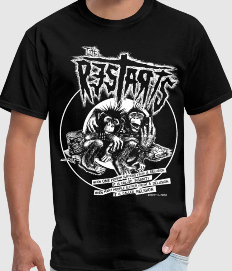 THE RESTARTS T shirt band Hardcore anarcho Punk Rock