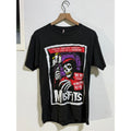 Misfits Die Die My Darling Psycho Crimson Ghost Black Graphic T-Shirt Medium