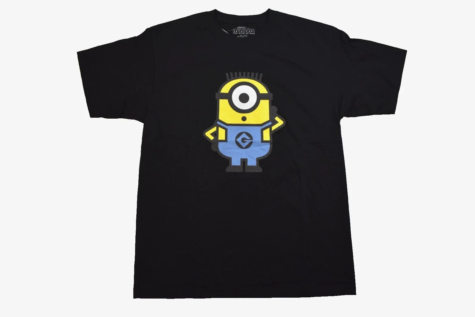 Minions The Rise Of Gru Mens Minion Black Shirt NWT S, M, L, XL