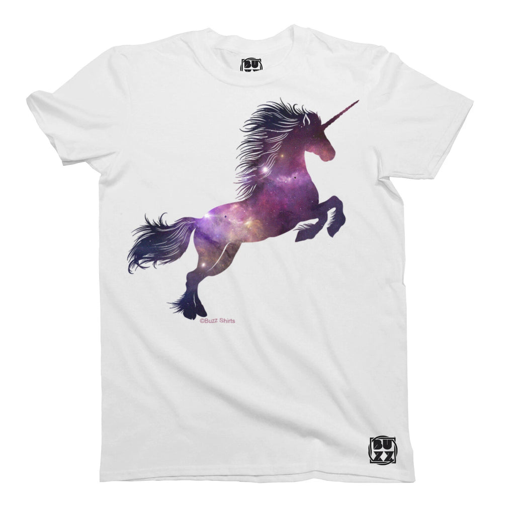 Unicorn Galaxy T-Shirt  Eco friendly Unisex Mens Ladies Trendy HIPSTER