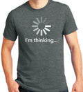 PubliciTeeZ Funny Big and Tall I'm Thinking T-Shirt
