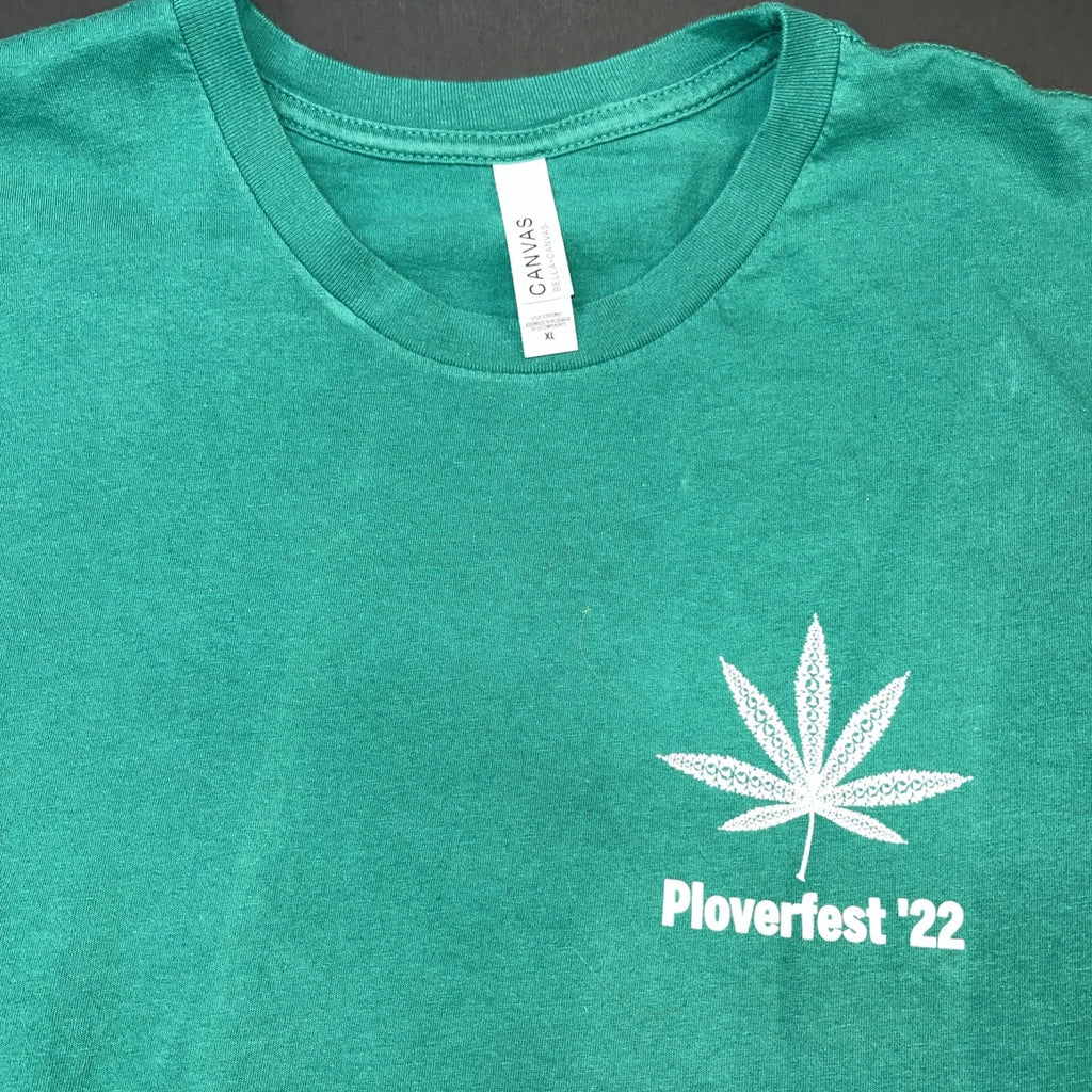 Vtg '22 PLOVERFEST Cape Cod MA - Cannabis Festival T-Shirt Mens XL 6-4-22