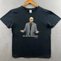 Vintage Curb Your Enthusiasm Shirt Mens Large Larry David HBO TV Show Promo 2010