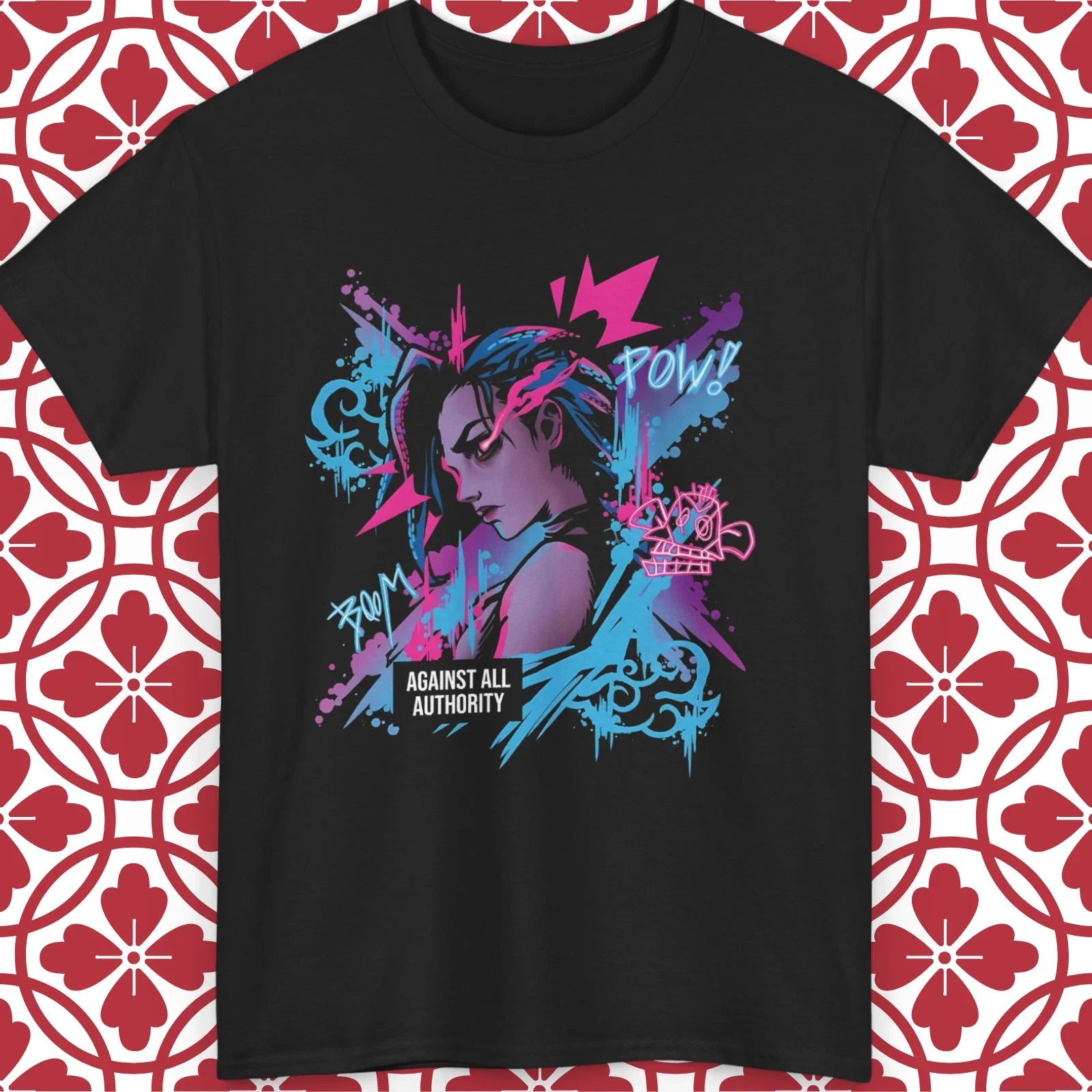 Jinx Arcane League of Legends T-Shirt Unisex All Sizes Gift Graphic Tee