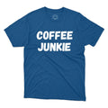 Coffee Junkie Coffee Lovers Gift Cute Coffee Tee Printed Unisex T-Shirt