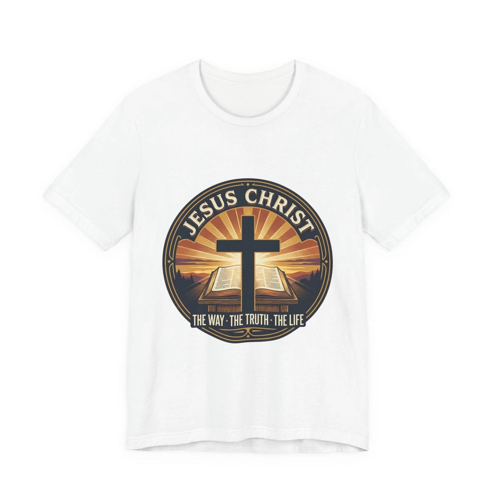 Jesus Cross Sunset Tee | summer aesthetic, retro coastal vibes