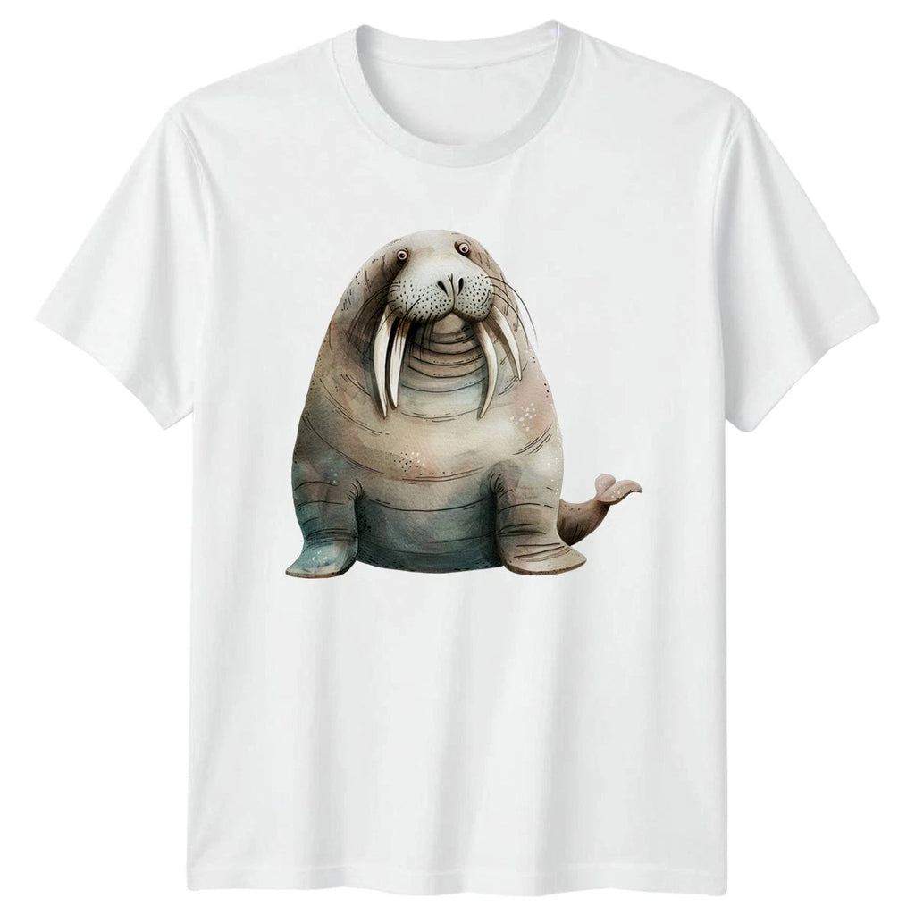 Cute Walrus T-Shirt Marine Animal 2026 Birthday Gift For Him And Her