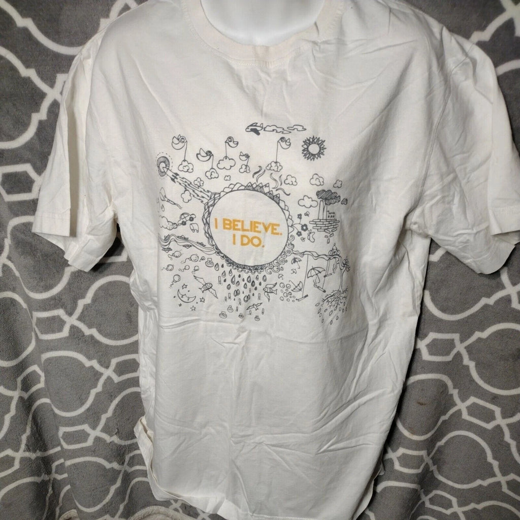 Art Lab Shirt Adult Extra Large White Creatively Splashed 2012