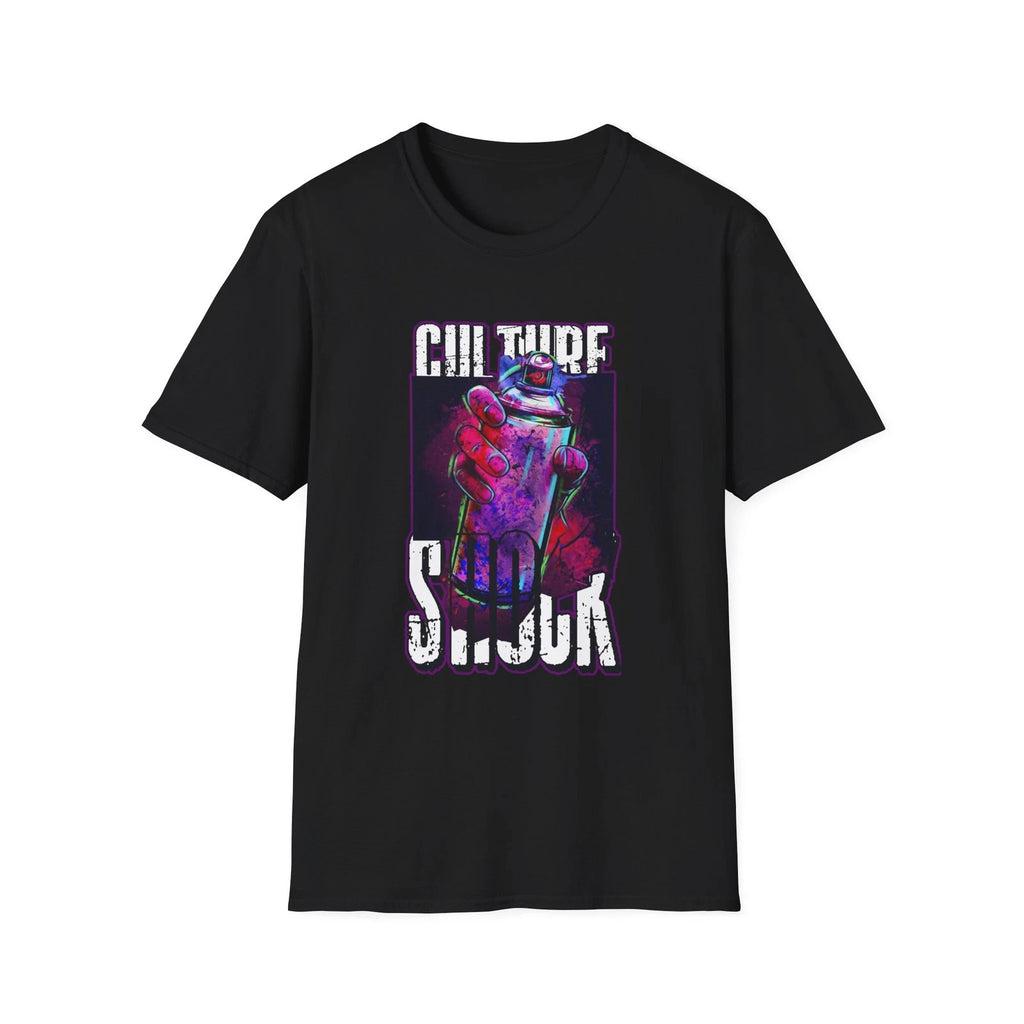 Culture Shock Unisex Softstyle T-Shirt - Trendy Graphic Tee, Casual Wear