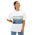 Cozy Inspirational Tee, Breathe You Are Home Shirt, Relaxed Fit Tee, Gift