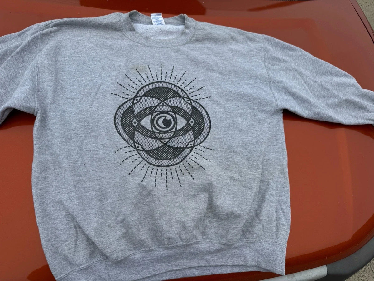 Vintage Sweatshirt Retro Moon Hippie Boho Astrology Mystical