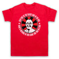 BULLSEYE UNOFFICIAL JIM BOWEN DARTS RED BLACK TV SHOW MENS & WOMENS T-SHIRT