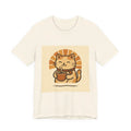 Cat Coffee Tee — Cute Kitty Holding Coffee Graphic T-Shirt
