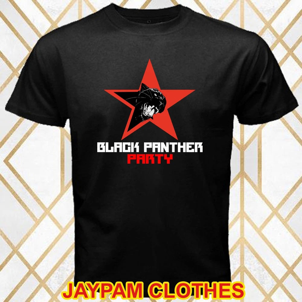 Black Panther Party Men's Black Size S - 5XL