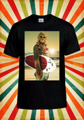 Chewbacca Surf Retro Cool Funny Men Women Vest Tank Top Unisex T Shirt 67