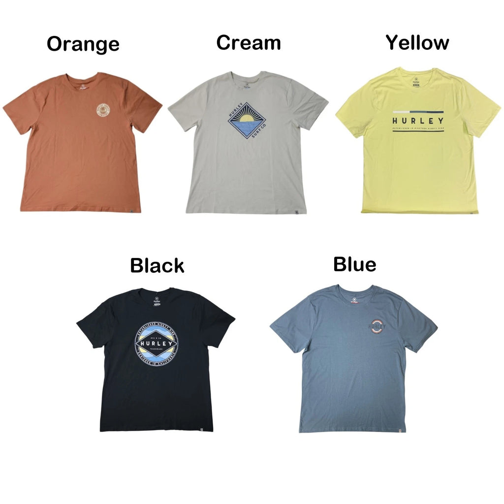 Hurley Men's All Day Ultra Soft Tagless Graphic Tee