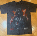 Vintage Darth Vader Dark Side Flames AOP Streetwear Faded