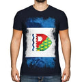 Northwest Territories Grunge Flag T-Shirt Jersey Gift Clothing