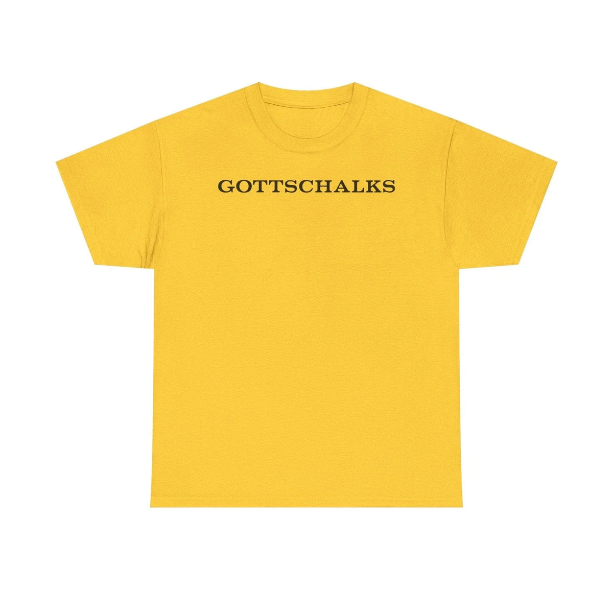 Gottschalks Simple Black Text Department Store Logo T-Shirt