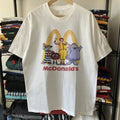 90s Mcdonalds Family Washed T-Shirt White L