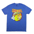 She-Ra Adult New T-Shirt - Distressed Sword Swinging Circle Logo Pic