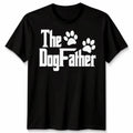 Unisex Tshirt The Dogfather Funny Father'S Day Gift For Dog Dads