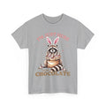I'm Just Here For The Chocolate T-Shirt - Hilarious Quote Tee for Everyday Fun