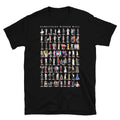Eurovision Winner wall Unisex T-Shirt ESC Cartoon Eurovision winners 1956-2026