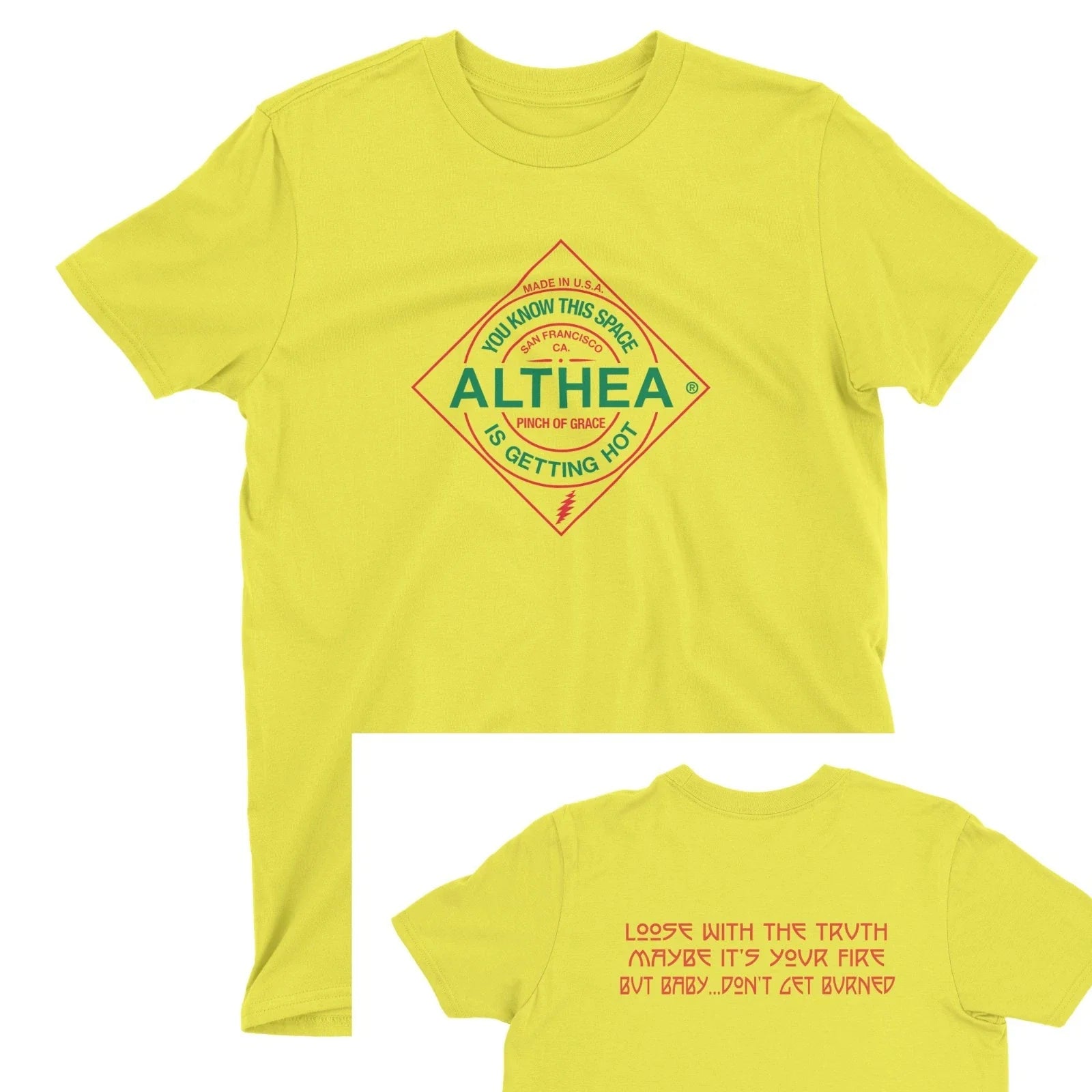Grateful Dead ALTHEA shakedown lot style shirts